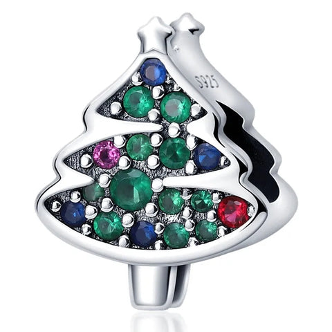 Sparkling Christmas Tree Charm