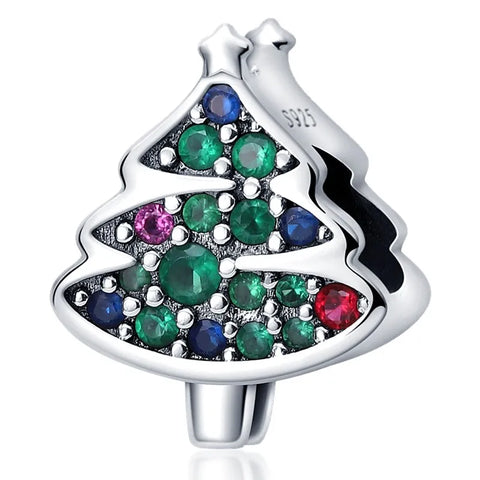Sparkling Christmas Tree Charm - Sparkling Christmas Tree Charm
