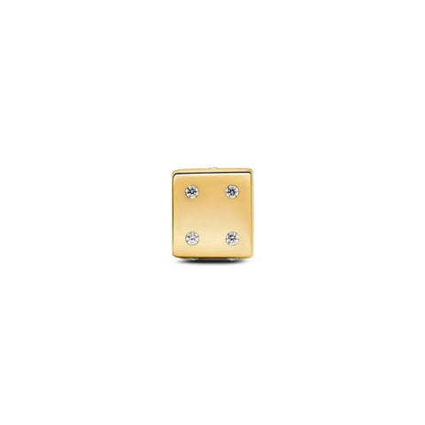 Sparkling Dice Charm