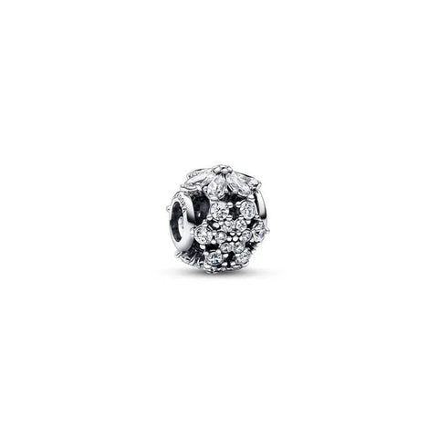 Sparkling Herbarium Cluster Round Charm - Sparkling Herbarium Cluster Round Charm