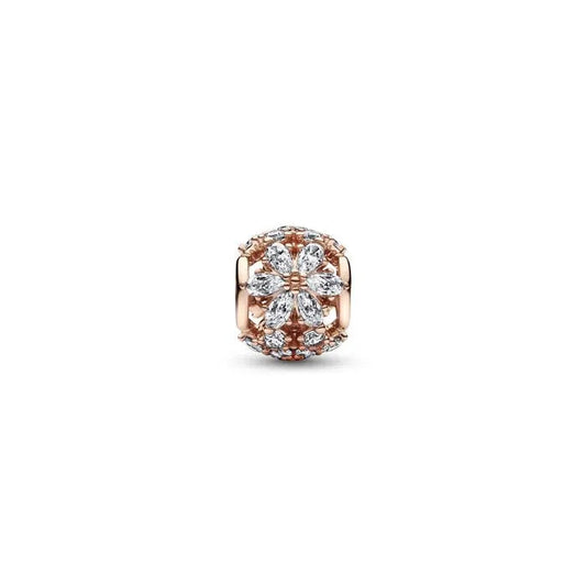 Sparkling Herbarium Cluster Round Charm