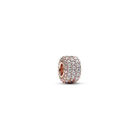 Sparkling Pave Triple-row Charm - Sparkling Pave Triple-row Charm