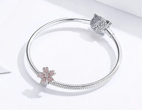 Sakura Crystal Flower Charm - Sakura Crystal Flower Charm