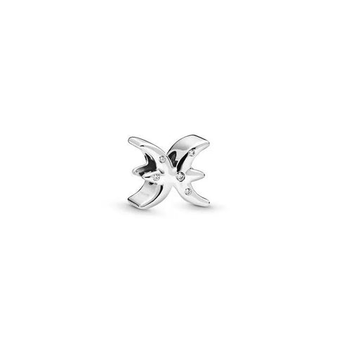 Sparkling Pisces Zodiac Charm