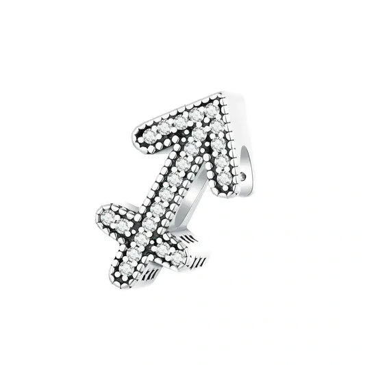 Sparkling Sagittarius Charm - Fits pandora Bracelet