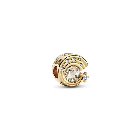 Sparkling Shooting Star Charm