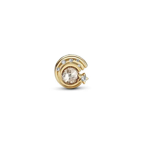 Sparkling Shooting Star Charm