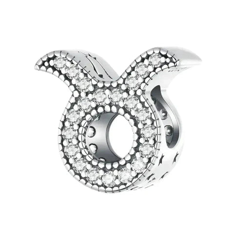 Sparkling Taurus Charm