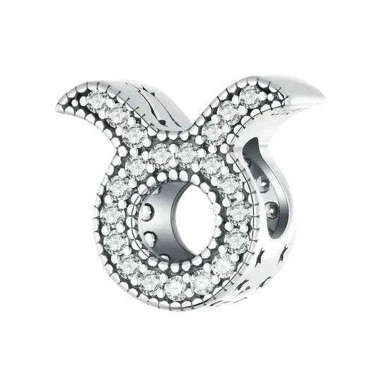 Sparkling Taurus Charm