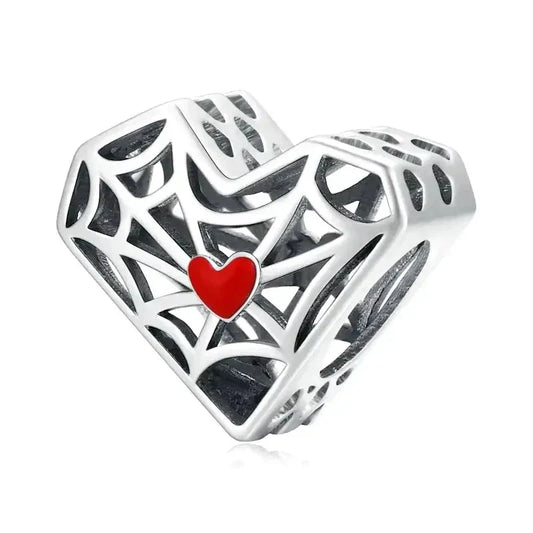 spider-web-charm charm fits Pandora bracelet Jewelry affordable