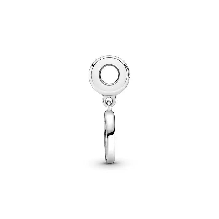 Spinning Forever Always Soulmate Dangle Charm - Charm with spinning design and "Forever Always Soulmate" engraving, perfect for couples.