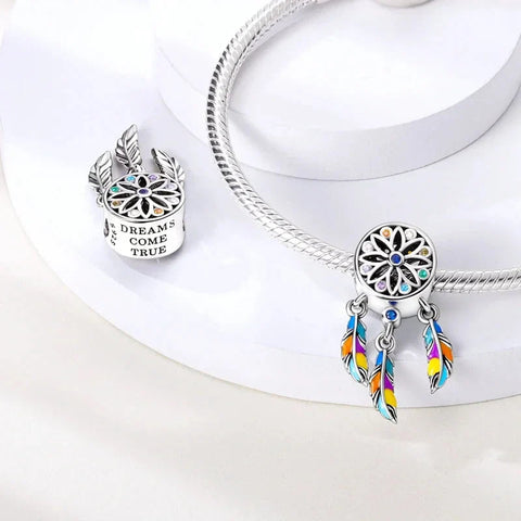 Spiritual Dream Catcher Charm - Spiritual Dream Catcher Charm