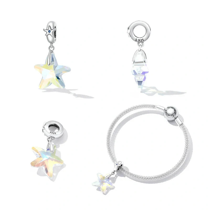 starfish-dangle-charm Pandora charm Jewelry fits bracelet affordable