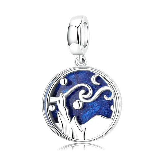 starry-night affordable charm Jewelry Pandora fits bracelet