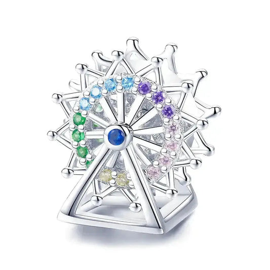 Sterling Silver Ferris Wheel Charm