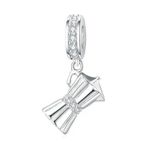 Sterling Silver Kettle Charm