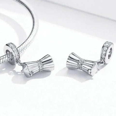 Sterling Silver Kettle Charm - Sterling Silver Kettle Charm