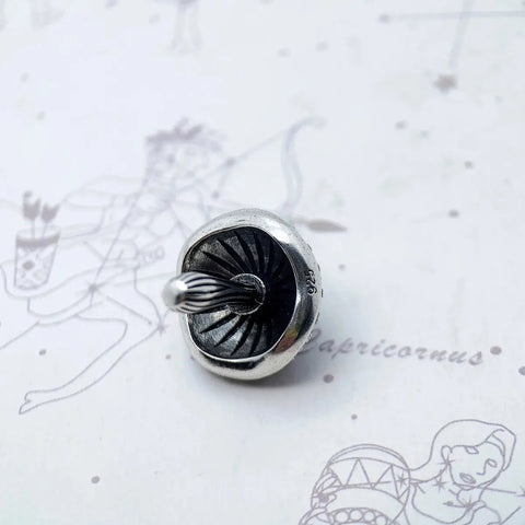 Sterling Silver Mushroom Charm - Sterling Silver Mushroom Charm
