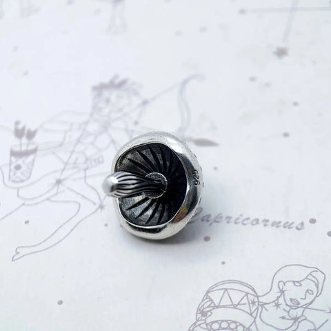 sterling-silver-mushroom-charm charm fits Pandora bracelet affordable Jewelry