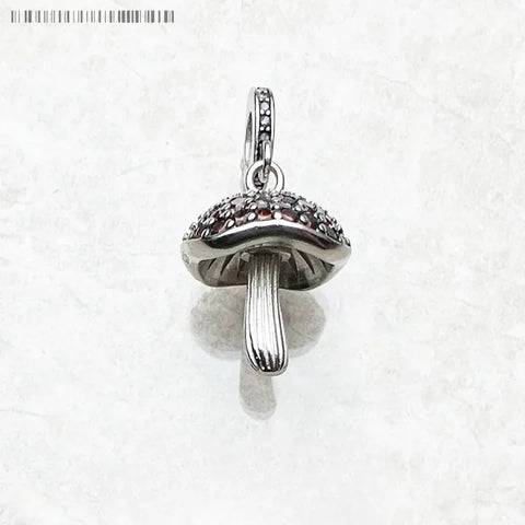 sterling-silver-mushroom-charm charm affordable Jewelry Pandora fits bracelet