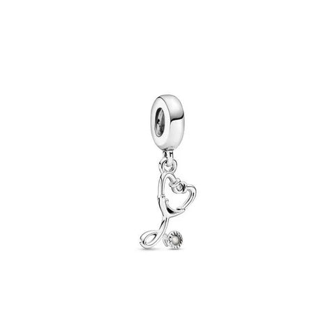 Heartbeat Dangle Charm - Heartbeat Dangle Charm