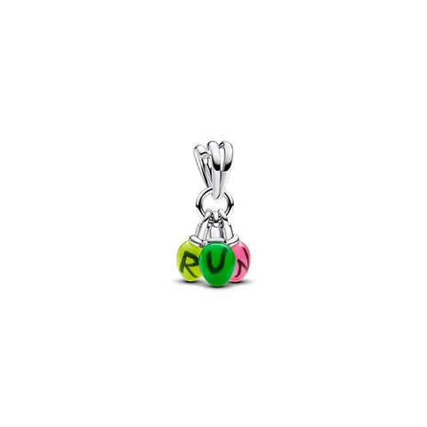 Stranger Things Glow in the Dark Run Dangle Charm - Charming glow-in-the-dark Stranger Things dangle with "Run" text.