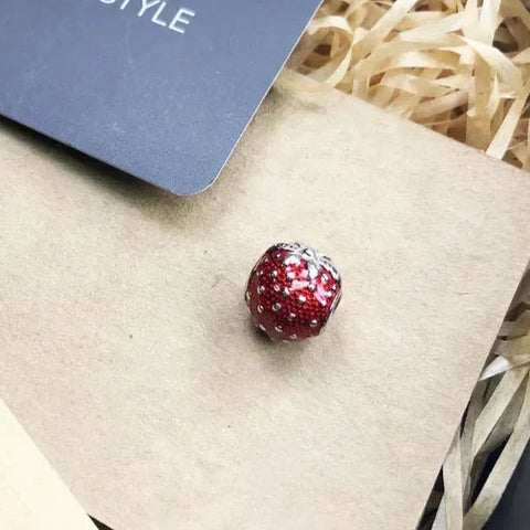 Strawberry Bead Charm