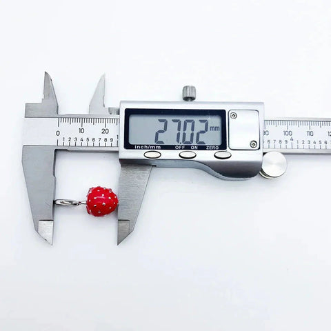 Strawberry Pendant Charm - Strawberry Pendant Charm