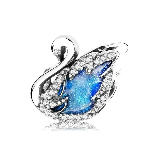 swan Pandora Jewelry affordable charm fits bracelet