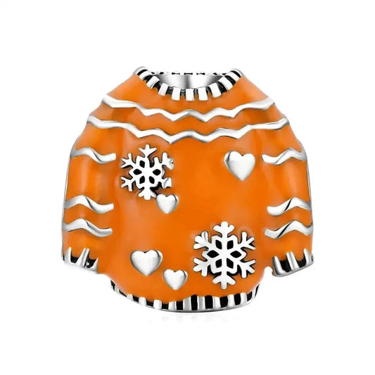 sweater-charm Jewelry fits Pandora bracelet charm affordable