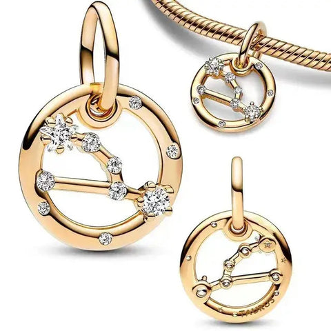 Taurus Zodiac Dangle Charm