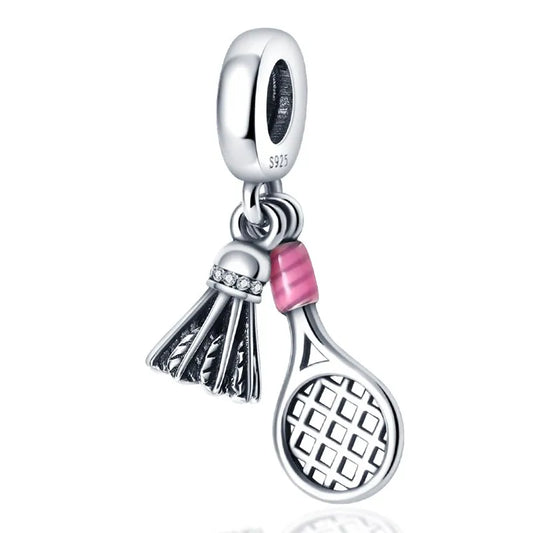 Tennis & Badminton Racket Charm