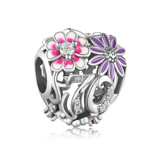 jewlouli th birthday bloom pandora charm jewelry fits pandora bracelet