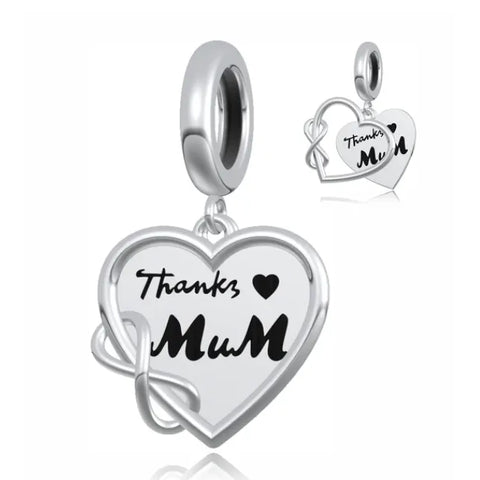 Thanks Mom Dangle Charm - Thanks Mom Dangle Charm