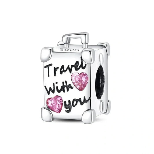 jewlouli travel with you pandora charm jewelry fits pandora bracelet
