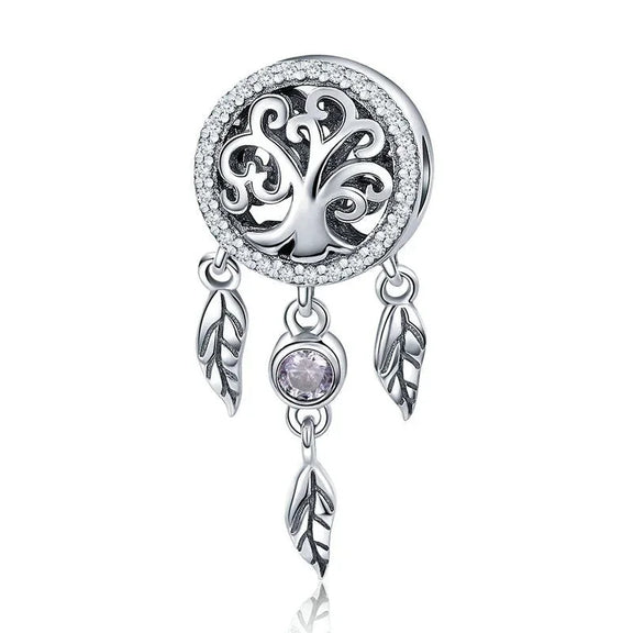 Tree of Life Dream Catcher Charm - tree-of-life-dream-catcher affordable Pandora Jewelry fits bracelet charm