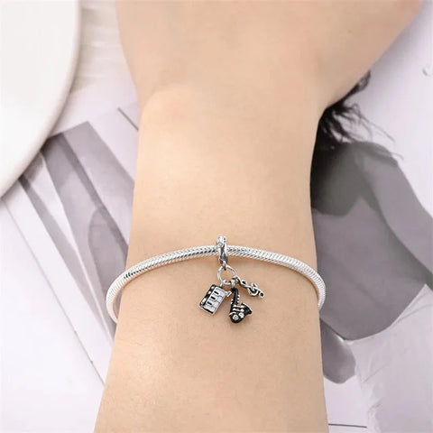 trumpet-charm Pandora charm Jewelry affordable fits bracelet