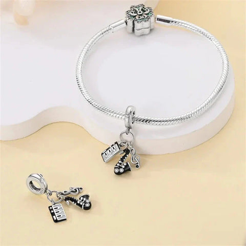 trumpet-charm Jewelry charm affordable Pandora fits bracelet