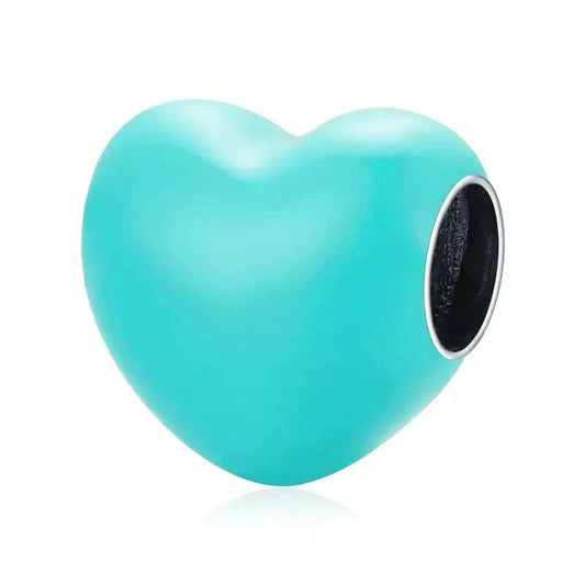 Turquoise Heart Bead