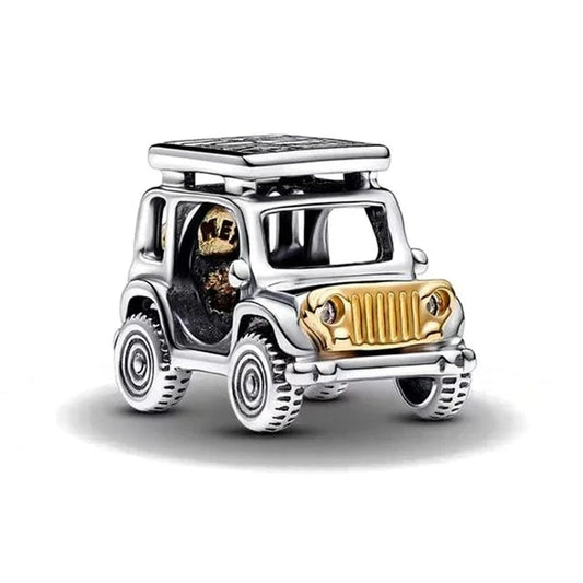 Two-tone Adventure Car Charm