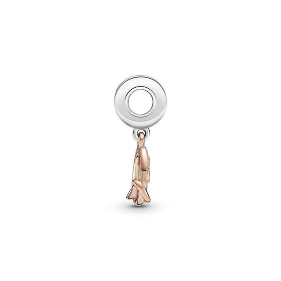 Two-tone Mom Dangle Charm - Pandora Rose - Two-Tone Mom Dangle Charm Pandora Rose - Heartwarming mom charm with two-tone finish in Pandora Rose, celebrating mothers.