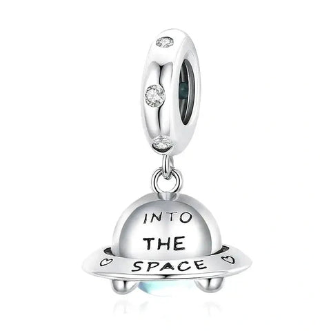ufo-charm charm fits Pandora bracelet affordable Jewelry