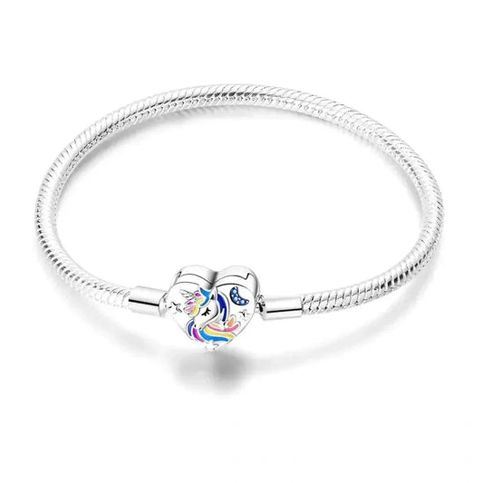 unicorn-charm-bracelet Pandora fits bracelet Jewelry charm affordable