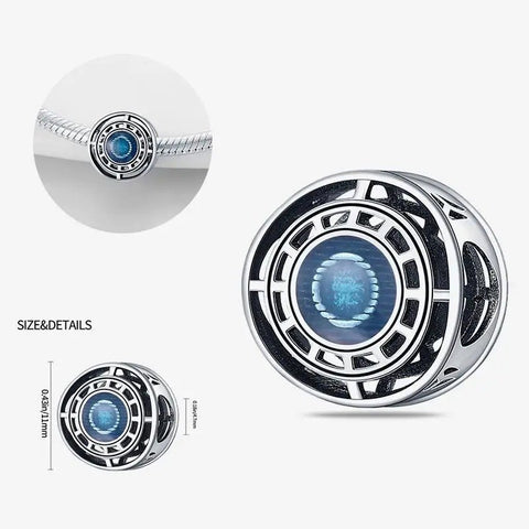 Marvel, The Avengers Iron Man Arc Reactor Charm