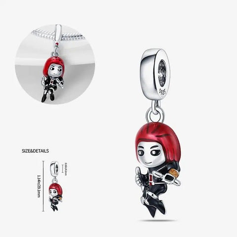 Marvel- Black Widow Dangle Charm