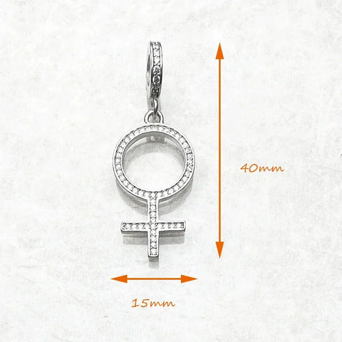 Venus Symbol Charm