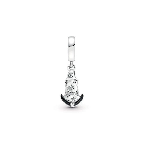 Ornate Woman Figure Motif Dangle Charm - Ornate Woman Figure Motif Dangle Charm
