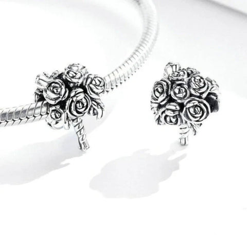 wedding-bouquet-charm Jewelry Pandora affordable charm fits bracelet