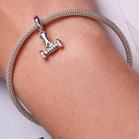 Weight Lifting Charm
