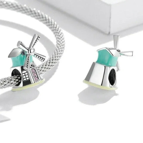windmill-charm affordable Pandora fits bracelet Jewelry charm